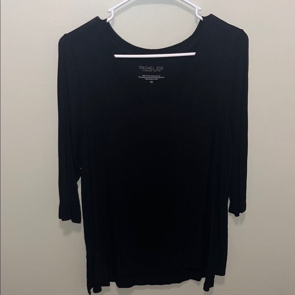 Rachel Zoe Elegant Black Blouse